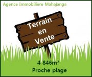Vente terrain Mahajanga 4846 m²
